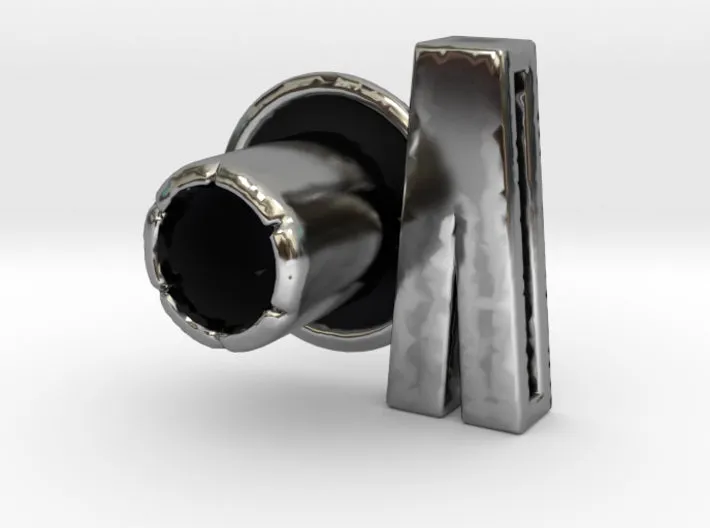 (V) Round 3D Eyelet 3/16 Inch Left Hole