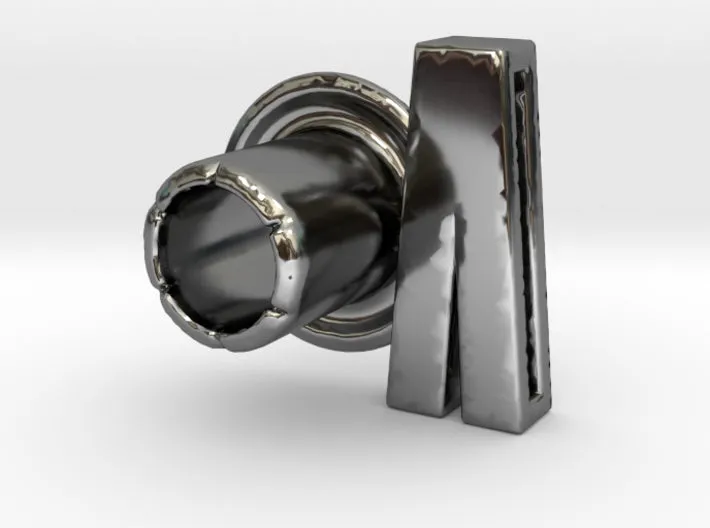 (V) Round 3D Eyelet 3/16 Inch Left Hole