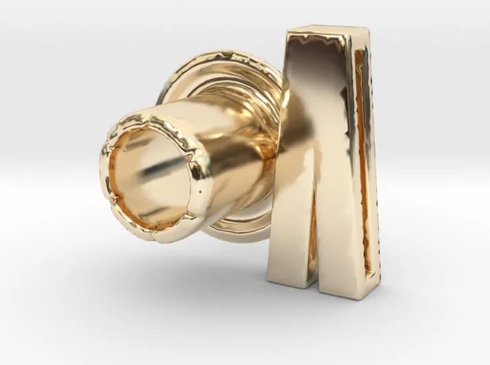 (V) Round 3D Eyelet 3/16 Inch Left Hole