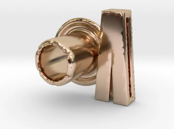 (V) Round 3D Eyelet 3/16 Inch Left Hole