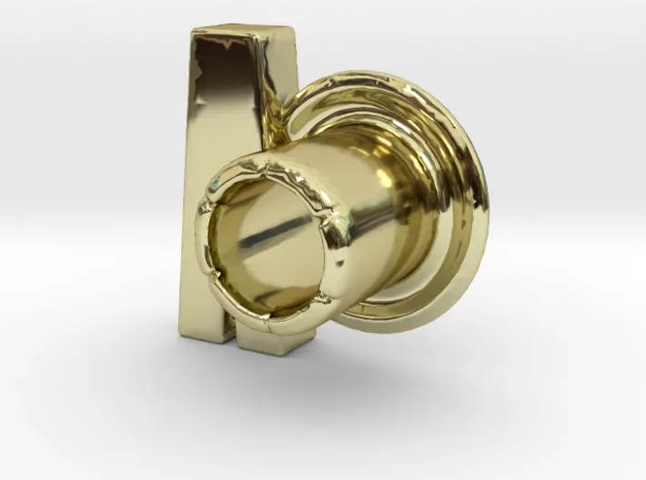 (V) Round 3D Eyelet 3/16 Inch Right Hole