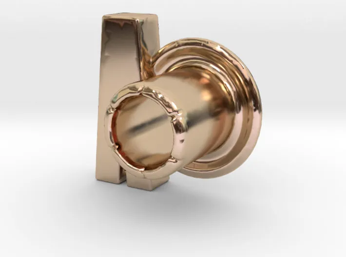 (V) Round 3D Eyelet 3/16 Inch Right Hole