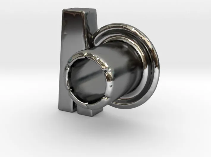 (V) Round 3D Eyelet 3/16 Inch Right Hole