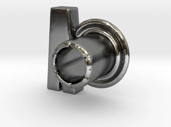 (V) Round 3D Eyelet 3/16 Inch Right Hole