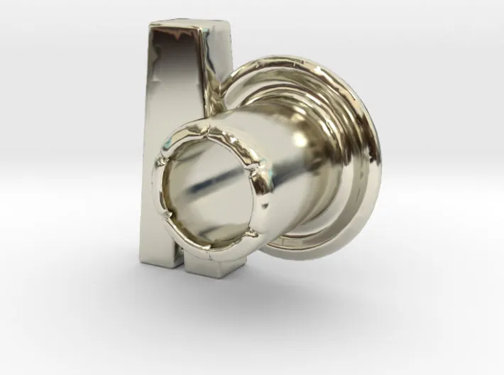 (V) Round 3D Eyelet 3/16 Inch Right Hole
