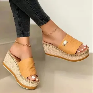 Vibeke - summer orthopedic wedge sandals for women
