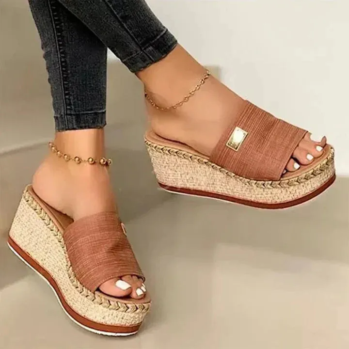 Vibeke - summer orthopedic wedge sandals for women
