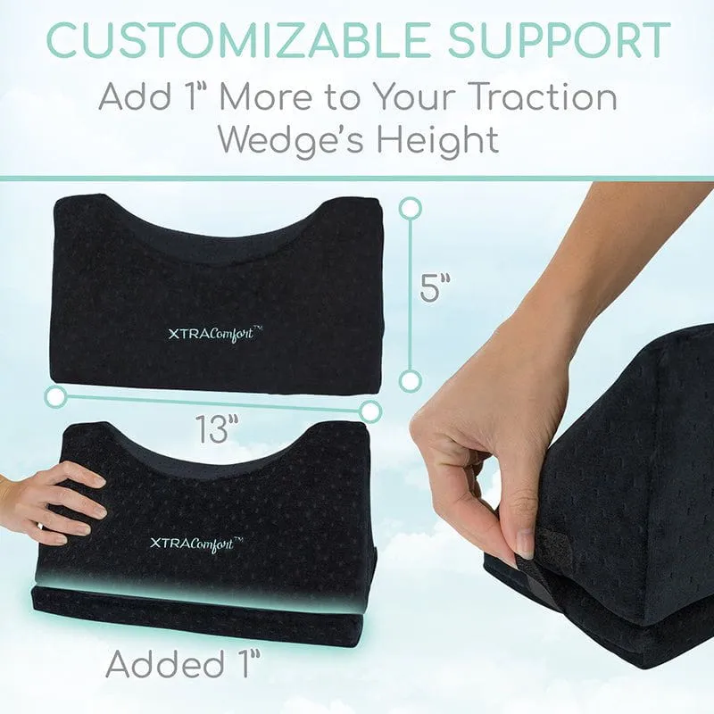 Vive Health Xtra-Comfort Traction Wedge Pillow