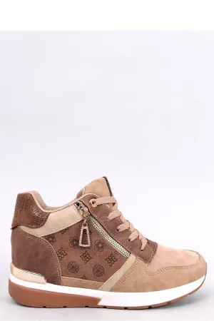 Wedge heel sneakers