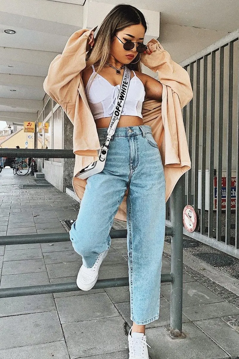 White Shirred Cup Sleeveless Crop Top - Divya