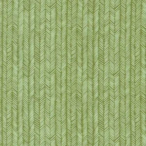 Willow Herringbone Leaf Green Fabric 36068 21