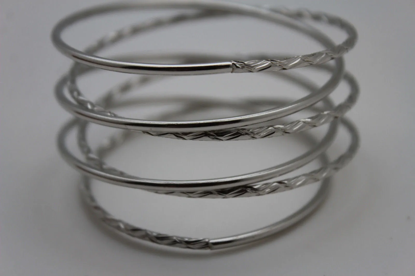 Women Gold Metal Hand Chain Bracelet Multi Strands
