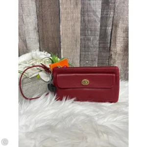 Wristlet Designer By Coach, Size: Small