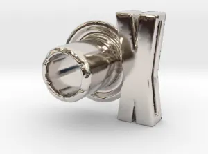 (X) Round 3D Eyelet 3/16 Inch Left Hole