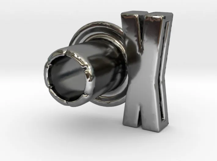 (X) Round 3D Eyelet 3/16 Inch Left Hole