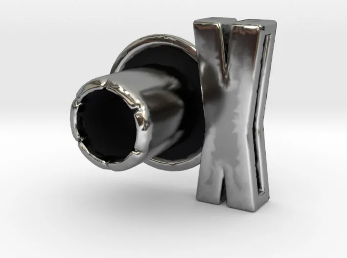 (X) Round 3D Eyelet 3/16 Inch Left Hole