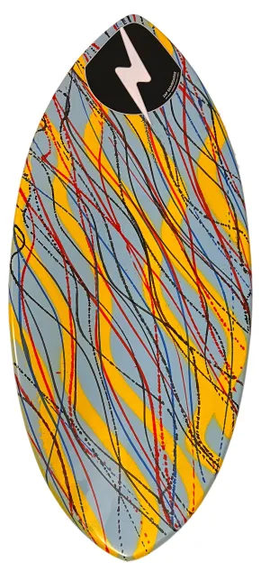 Zap SM. Wedge 40" Lt.Bluw/Yellow/Black