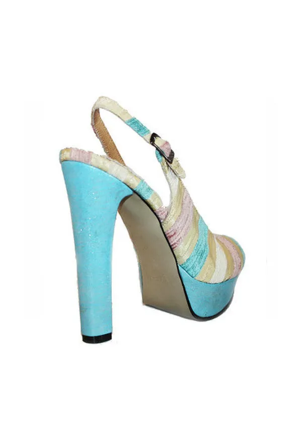 Zeyzani Striped Pump Final Sale